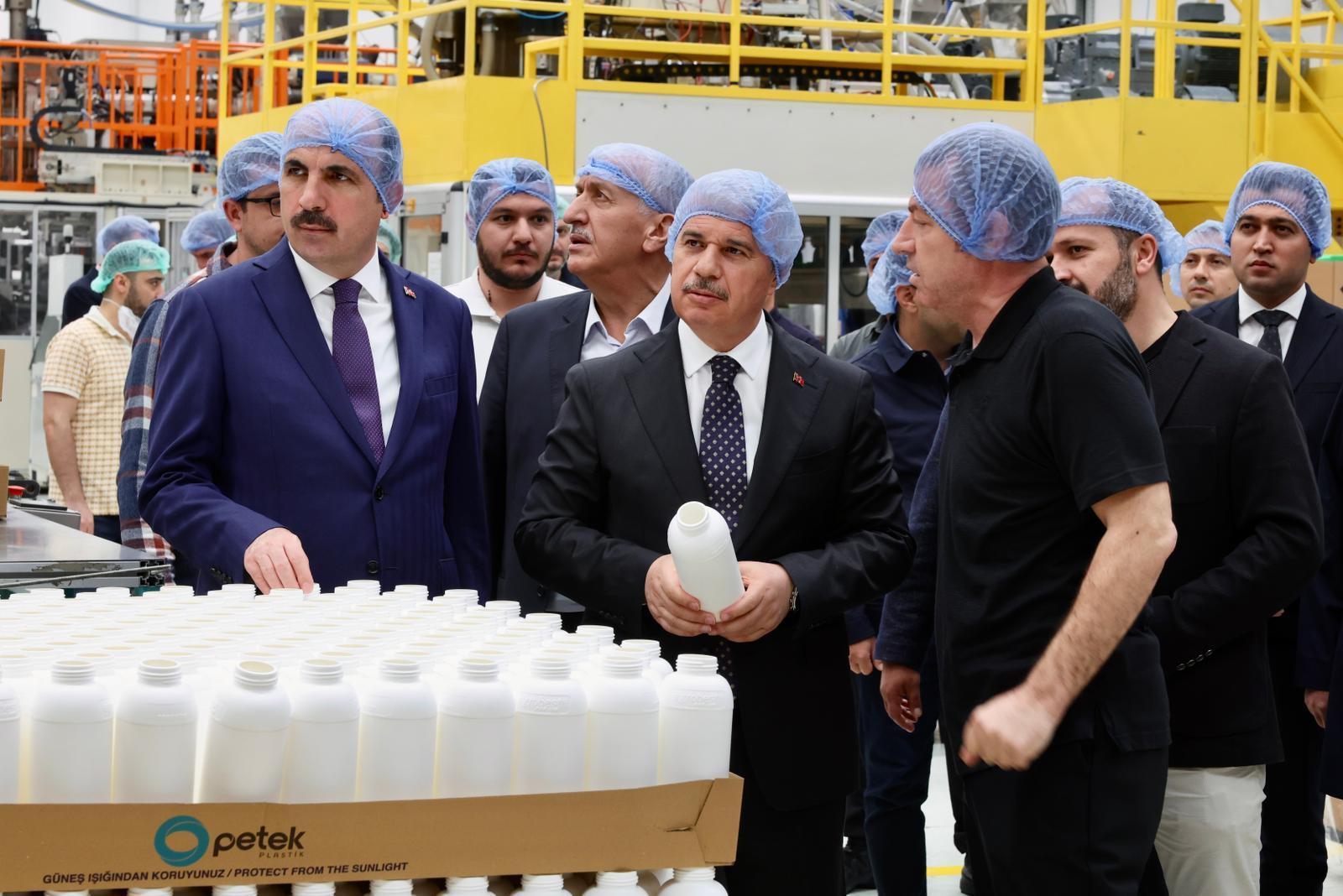 Vali Sn. İbrahim Akın’dan Fabrikamıza Ziyaret